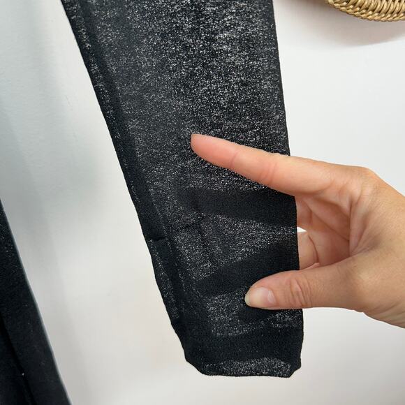 Abercrombie Black Cinched Ruched Cut Out Stretch Long Sleeve Midi Dress Small - Picture 8 of 8